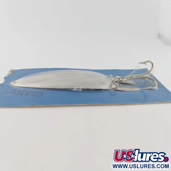  Marathon Bait Company Marathon Giant , 3/4oz Nickel fishing spoon #24088