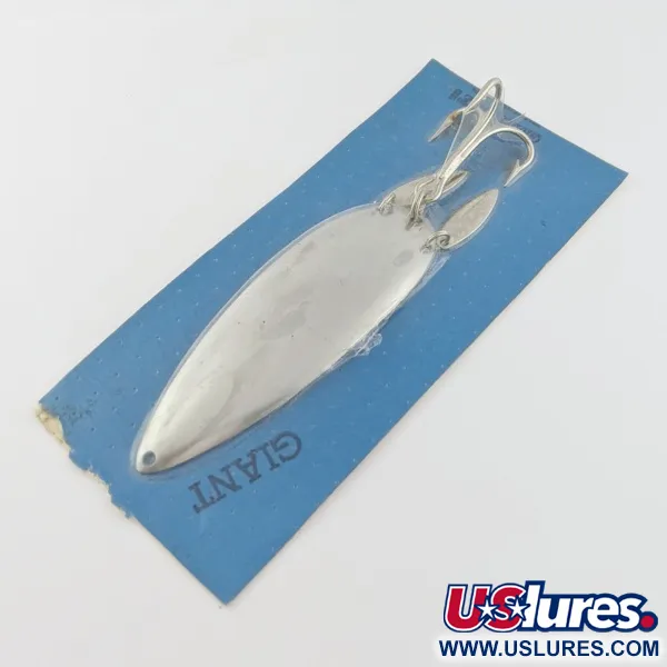  Marathon Bait Company Marathon Giant , 3/4oz Nickel fishing spoon #24088