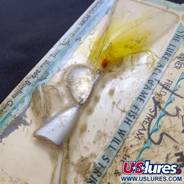   Pedigo's Spinrite, 1/2oz silver spinning lure #24092