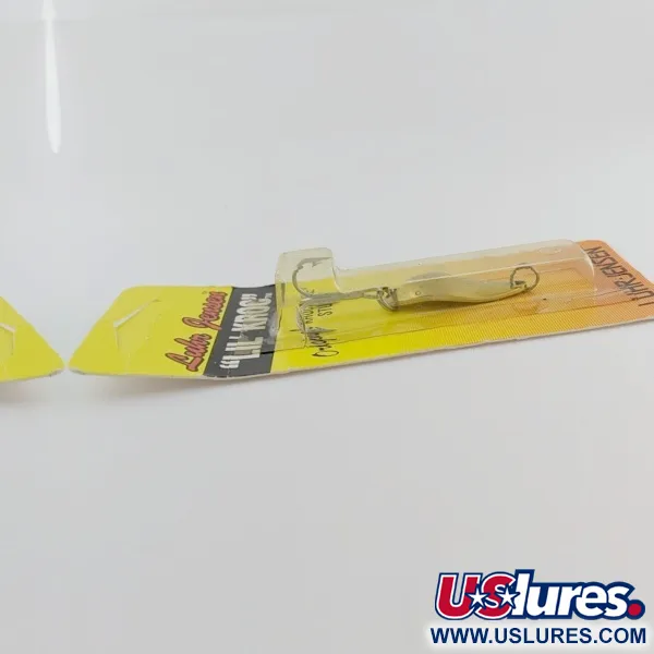   Luhr Jensen Lil' Kroc (Krocodile Stubby), 3/16oz gold fishing spoon #24100