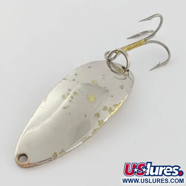 Vintage  Seneca Little Cleo (Hula Girl), 1/2oz Nickel / Brass fishing spoon #24102
