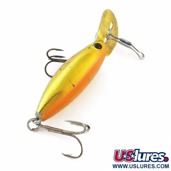 Vintage   Storm Hot'N'Tot Thin Fin, 1/4oz Gold fishing lure #24108