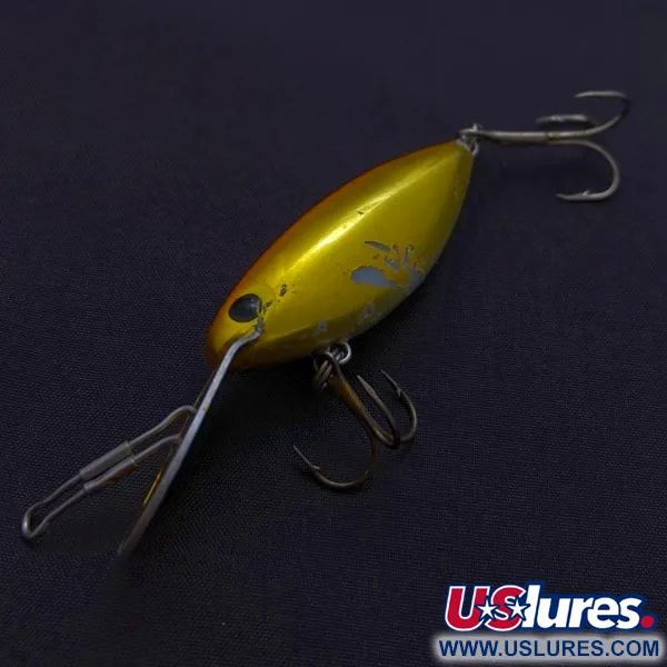 Vintage   Storm Hot'N'Tot Thin Fin, 1/4oz Gold fishing lure #24108