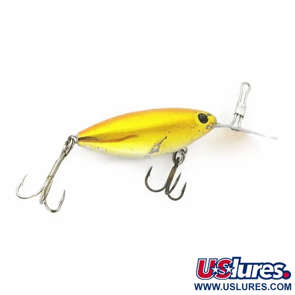 Vintage   Storm Hot'N'Tot Thin Fin, 1/4oz Gold fishing lure #24108