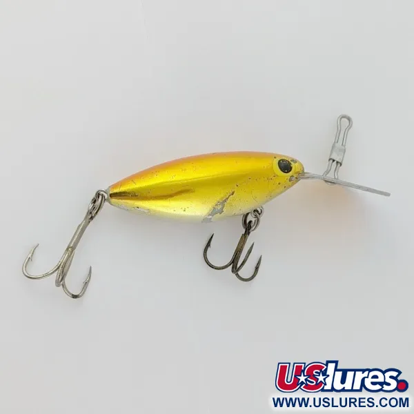 Vintage   Storm Hot'N'Tot Thin Fin, 1/4oz Gold fishing lure #24108