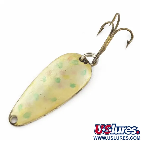Vintage   Dura Pack Spoon, 1/8oz Brass fishing spoon #24109