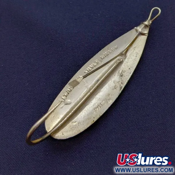 Vintage   Johnson Silver Minnow Weedless, 1/4oz gold fishing spoon #24130