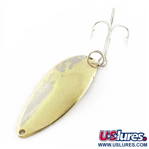 Vintage  Seneca Little Cleo (Hula Girl), 3/4oz  Brass fishing spoon #24139