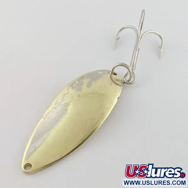 Vintage  Seneca Little Cleo (Hula Girl), 3/4oz  Brass fishing spoon #24139