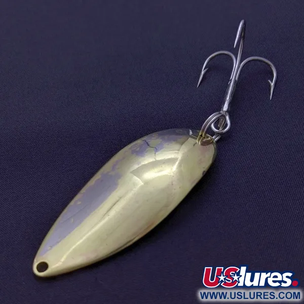 Vintage  Seneca Little Cleo (Hula Girl), 3/4oz  Brass fishing spoon #24139