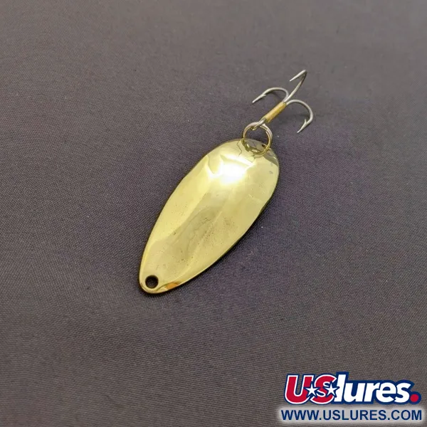 Vintage  Seneca Little Cleo (Hula Girl), 1/2oz  Brass fishing spoon #24144