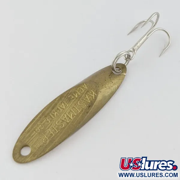 Vintage  Acme Kastmaster, 1/8oz Brass fishing spoon #24147