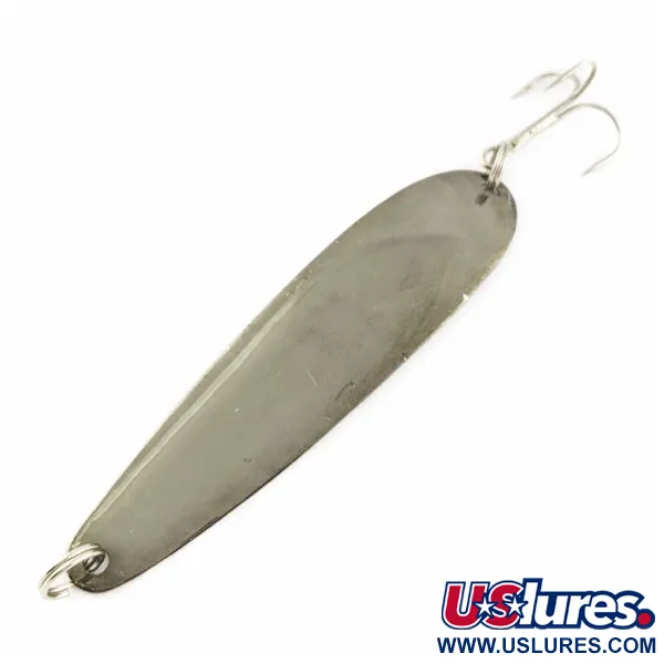 Vintage   Hicks Tackle, 2/5oz black fishing spoon #24151