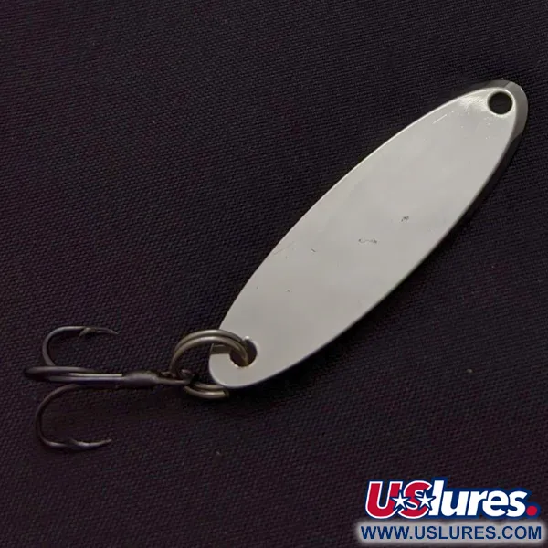 Vintage  Acme  Kastmaster, 1/4oz nickel fishing spoon #24153