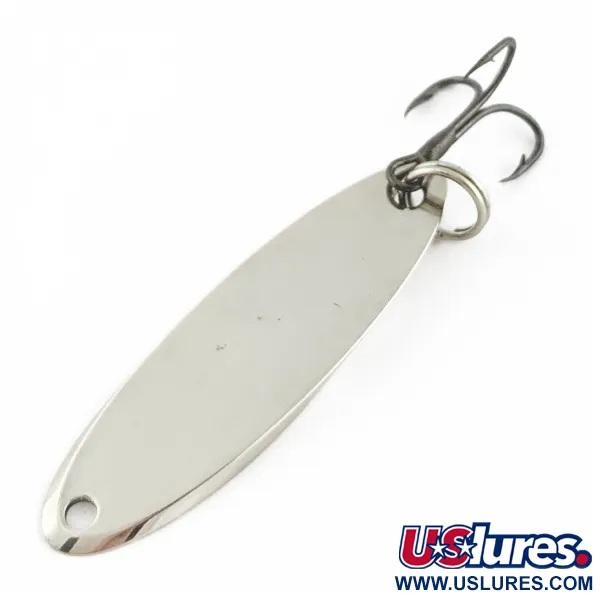 Vintage  Acme  Kastmaster, 1/4oz nickel fishing spoon #24153