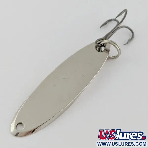 Vintage  Acme  Kastmaster, 1/4oz nickel fishing spoon #24153