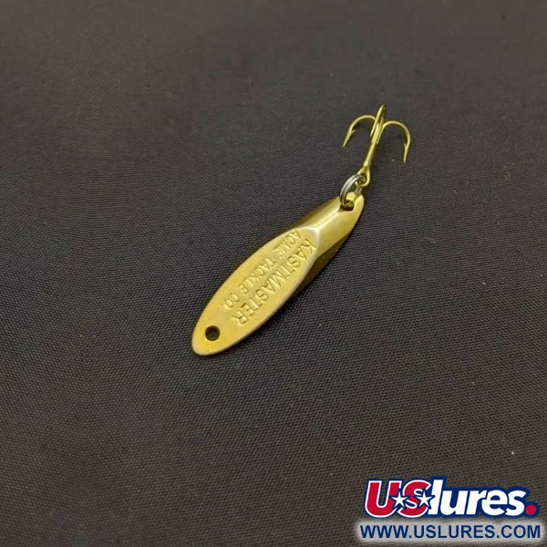 Vintage  Acme Kastmaster, 1/8oz gold fishing spoon #24154
