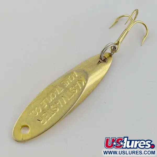Vintage  Acme Kastmaster, 1/8oz gold fishing spoon #24154