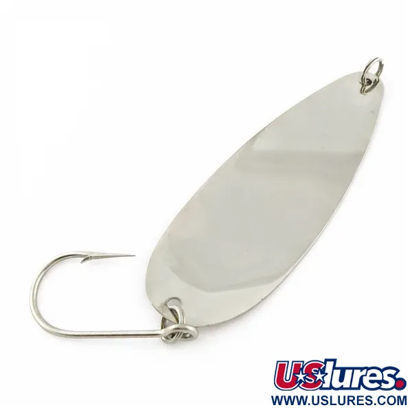 Vintage    GRASSL’S DOUBLE OO BAYFIELD BRUTE, 1oz nickel fishing spoon #24160