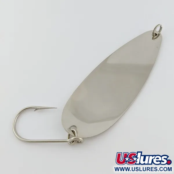 Vintage    GRASSL’S DOUBLE OO BAYFIELD BRUTE, 1oz nickel fishing spoon #24160