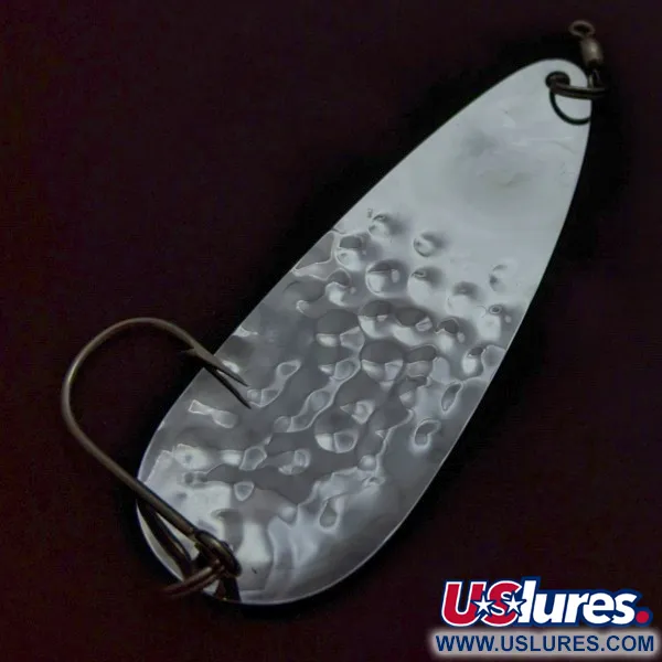 Vintage   Miller Flutter LITF 22, 1/4oz Silver fishing spoon #24163