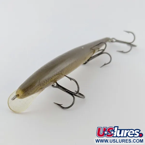 Vintage   Rebel Floater F12, 1/3oz Naturalized Baby Bass fishing lure #24167