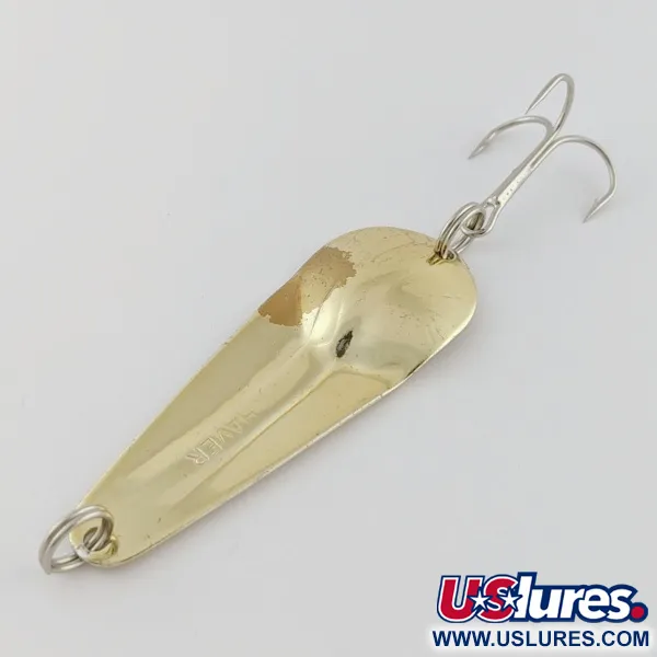 Vintage   James Aitken Haver, 2/5oz gold fishing spoon #24172