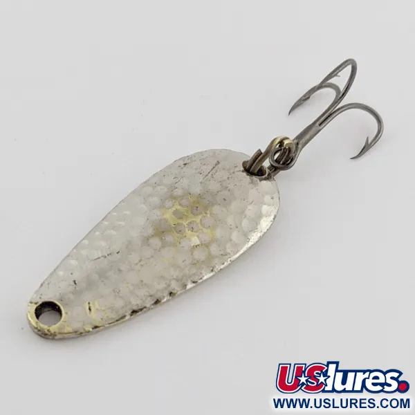 Vintage   Nebco Tor-P-Do 1, 1/3oz nickel/brass fishing spoon #24173