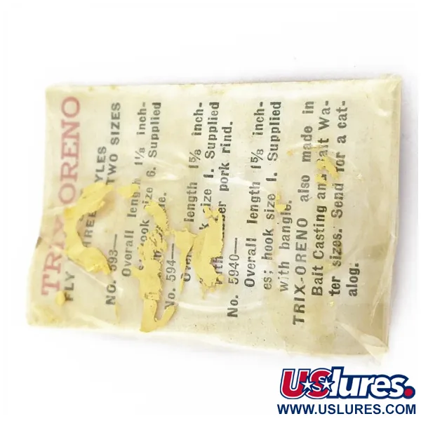   South Bend Trix-Oreno 594, 1/16oz silver/red fishing spoon #24176