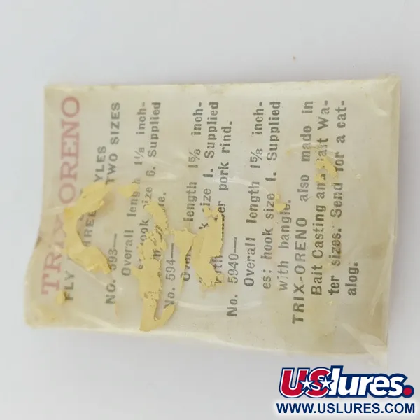   South Bend Trix-Oreno 594, 1/16oz silver/red fishing spoon #24176