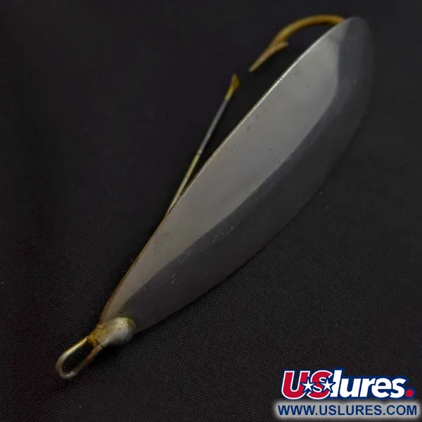 Vintage   Johnson Silver Minnow, 1oz silver/gold fishing spoon #24182