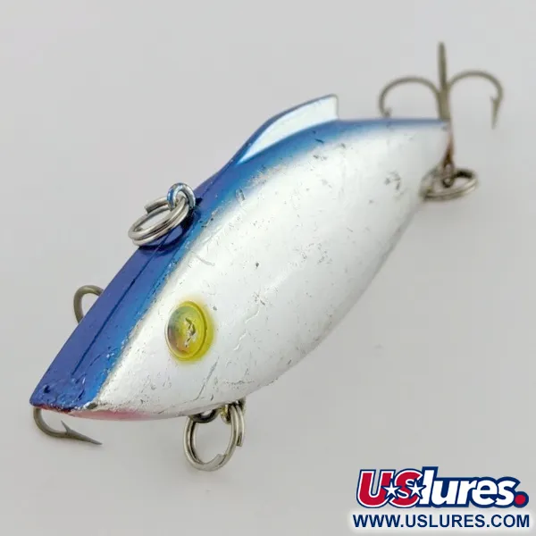 Vintage   Bill Lewis Rat-L-Trap, 1/2oz Nickel Blue Back fishing lure #24188