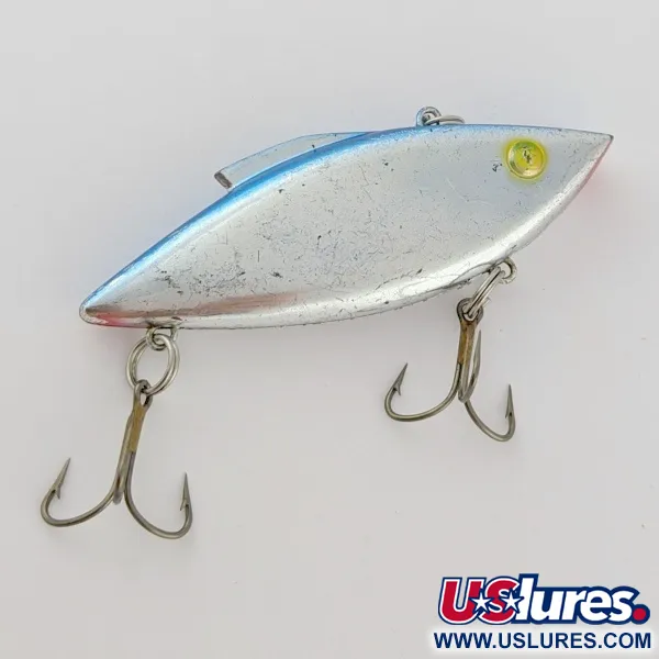 Vintage   Bill Lewis Rat-L-Trap, 1/2oz Nickel Blue Back fishing lure #24188