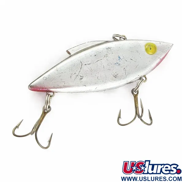 Vintage   Bill Lewis Rat-L-Trap, 1/2oz RT 25 Nickel Black Back fishing lure #24189
