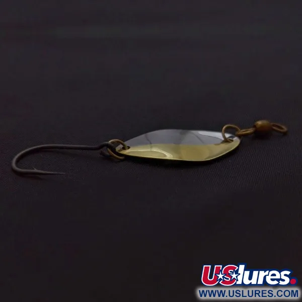 Vintage   Otto's ACE BAITS, 3/32oz nickel/brass fishing spoon #24193