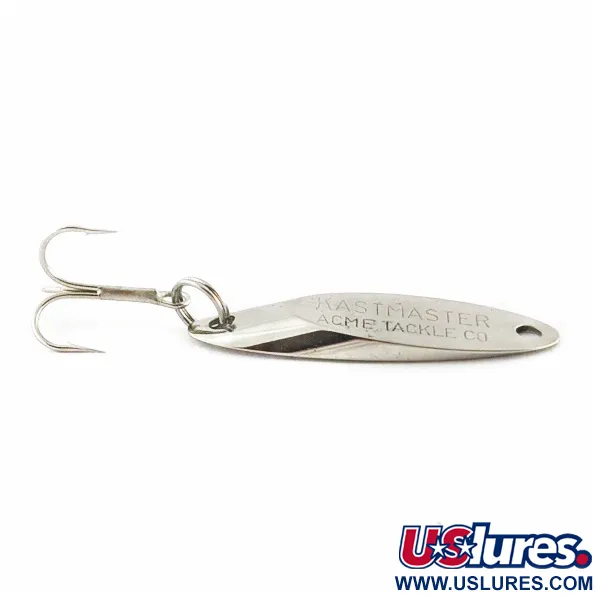 Vintage  Acme Kastmaster, 1/8oz Nickel fishing spoon #24201