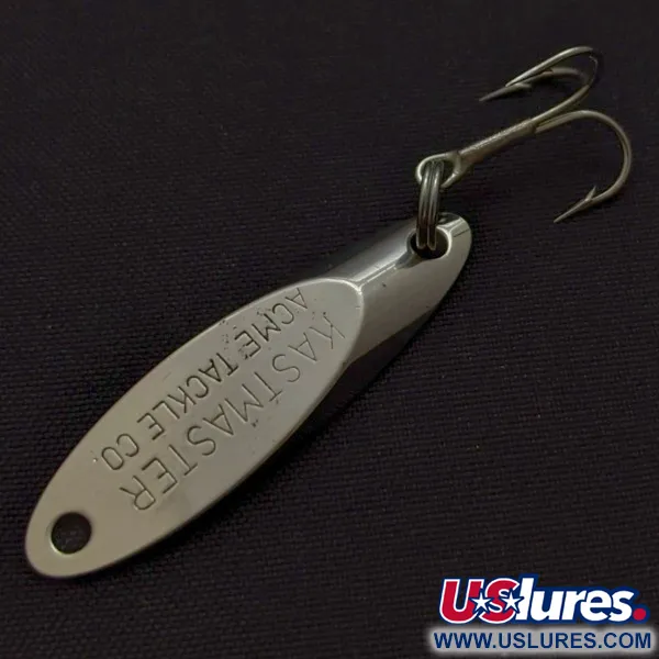 Vintage  Acme Kastmaster, 1/8oz Nickel fishing spoon #24201
