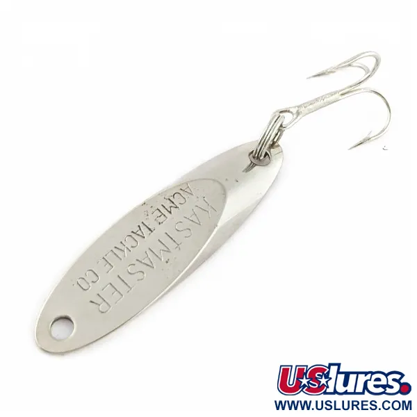Vintage  Acme Kastmaster, 1/8oz Nickel fishing spoon #24201