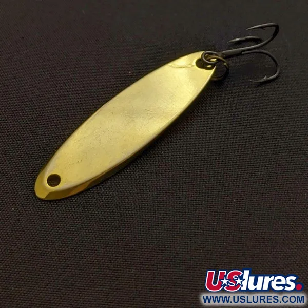 Vintage  Acme Kastmaster, 1/4oz gold fishing spoon #24202