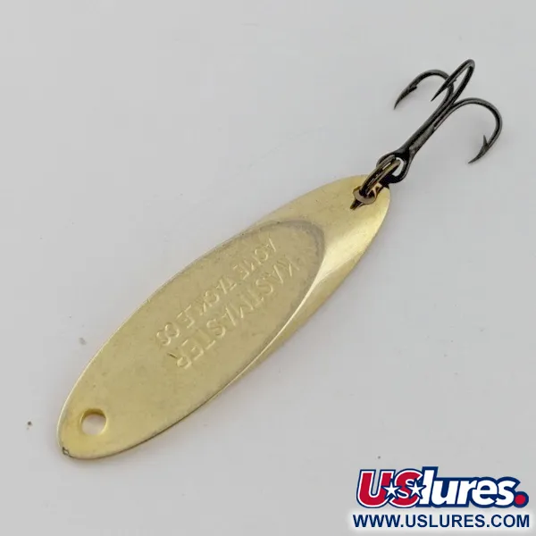 Vintage  Acme Kastmaster, 1/4oz gold fishing spoon #24202