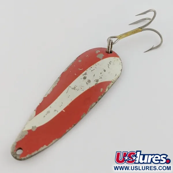 Vintage  Weber Gypsy King 0, 2/5oz nickel fishing spoon #24209