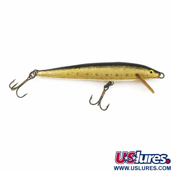 Vintage   Rapala Original Floater F9 (Finland) 1950s, 1/8oz S (Silver) fishing lure #24214