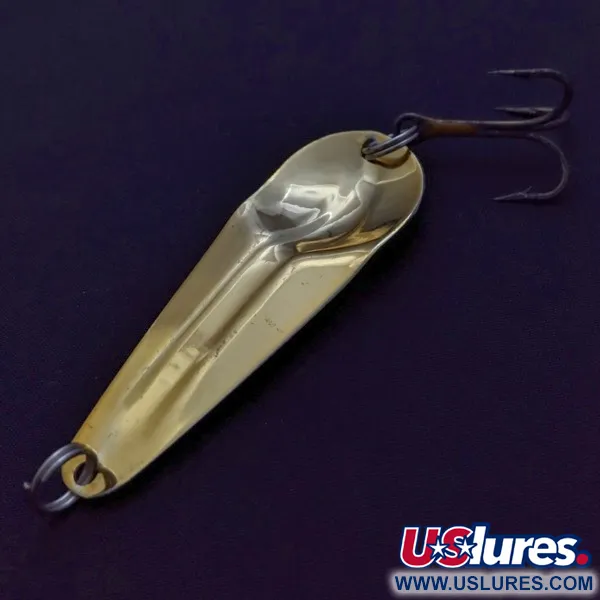 Vintage   James Aitken Haver, 2/5oz gold fishing spoon #24215