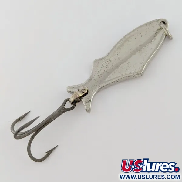 Vintage   Pflueger Last Word, 1/2oz nickel fishing spoon #24224