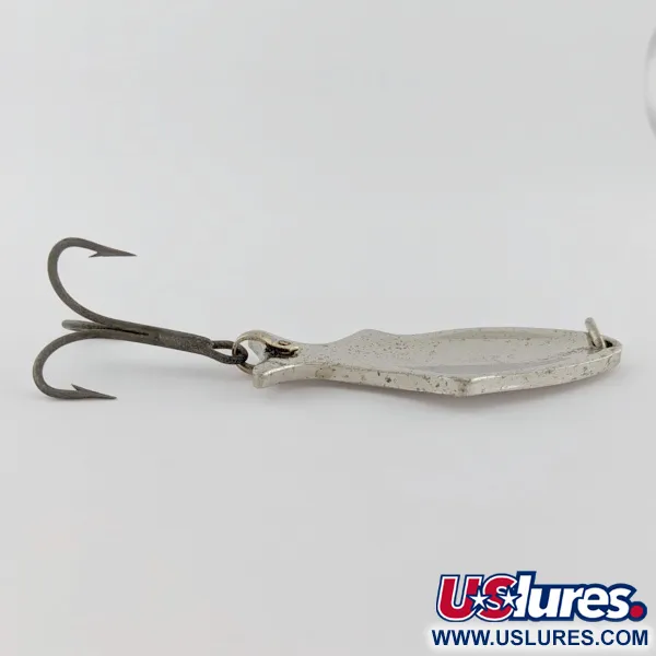 Vintage   Pflueger Last Word, 1/2oz nickel fishing spoon #24224