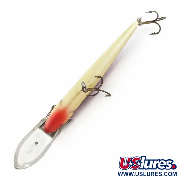 Vintage   Salmo Whitefish 13 metal lip, 1oz Red Mackerel  fishing lure #24234