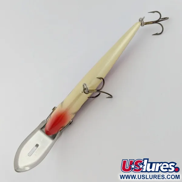 Vintage   Salmo Whitefish 13 metal lip, 1oz Red Mackerel  fishing lure #24234