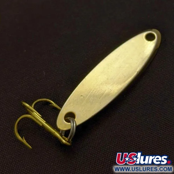 Vintage  Acme Kastmaster, 1/8oz gold fishing spoon #24238