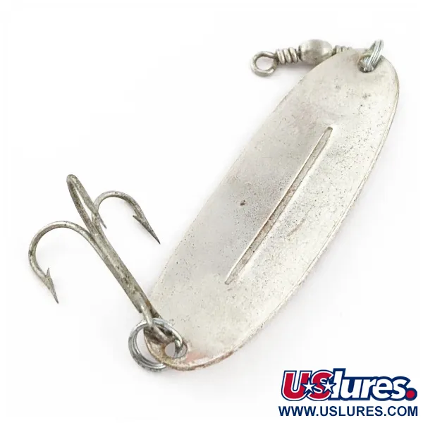 Vintage   Williams Wabler W40, 1/4oz silver fishing spoon #24241