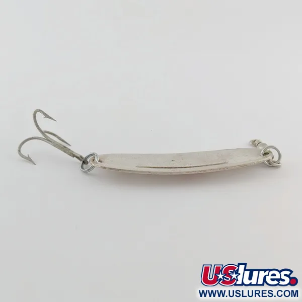 Vintage   Williams Wabler W40, 1/4oz silver fishing spoon #24241